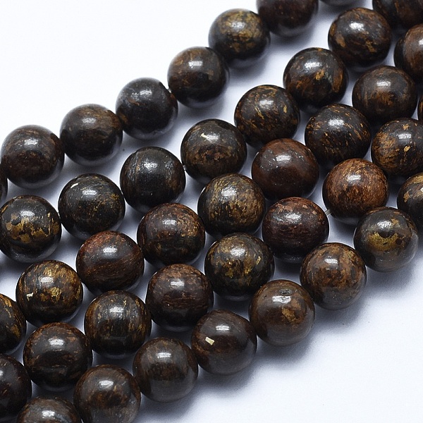 PandaHall Natural Bronzite Bead Strands, Round, 8mm, Hole: 1.2mm, about 48pcs/strand, 14.7 inch(37.5cm) Bronzite Round
PandaHall Natural Bronzite Bead Strands, Round, 8mm, Hole: 1.2mm, about 48pcs/strand, 14.7 inch(37.5cm) Bronzite Round
