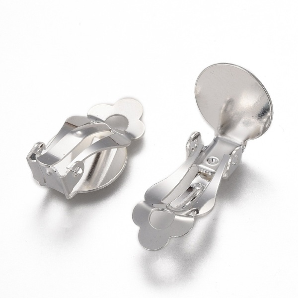 PandaHall 304 Stainless Steel Clip-on Earring Setting, Flat Round, Silver, Tray: 12mm, 21x12x9mm 304 Stainless Steel
PandaHall 304 Stainless Steel Clip-on Earring Setting, Flat Round, Silver, Tray: 12mm, 21x12x9mm 304 Stainless Steel