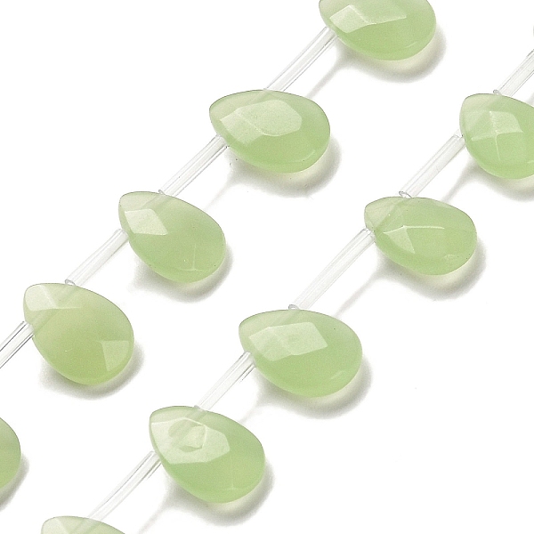 PandaHall K9 Glass Beads Strands, Top Drilled, Faceted, Teardrop, Yellow Green, 12x8x3.5mm, Hole: 0.8mm, about 25pcs/strand, 14.80''(37.6cm)...
PandaHall K9 Glass Beads Strands, Top Drilled, Faceted, Teardrop, Yellow Green, 12x8x3.5mm, Hole: 0.8mm, about 25pcs/strand, 14.80''(37.6cm)...
