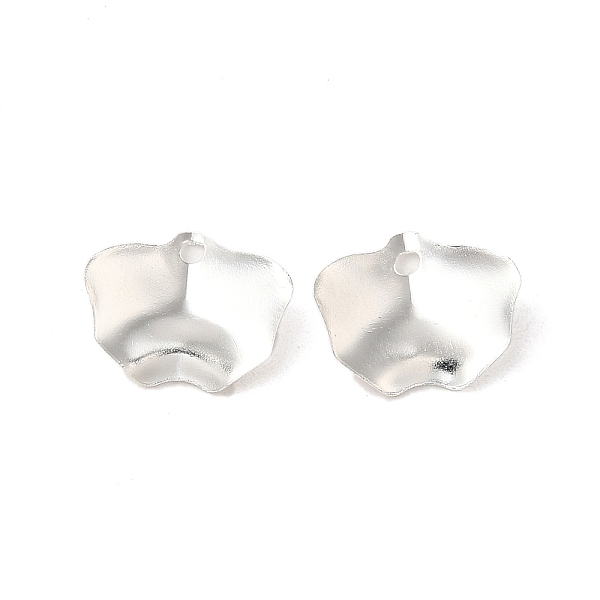 PandaHall Brass Pendants, Leaf Charm, 925 Sterling Silver Plated, 10x12x3.5mm, Hole: 1mm Brass Leaf
PandaHall Brass Pendants, Leaf Charm, 925 Sterling Silver Plated, 10x12x3.5mm, Hole: 1mm Brass Leaf