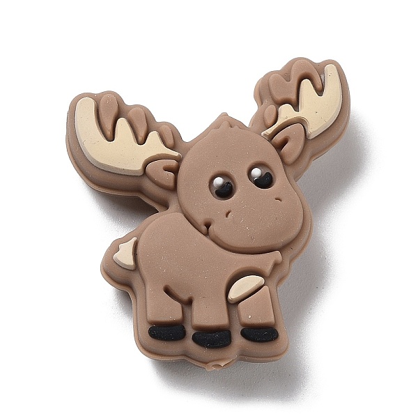 PandaHall Elk Food Grade Eco-Friendly Silicone Beads, Chewing Beads For Teethers, DIY Nursing Necklaces Making, Rosy Brown, 32x29x9mm, Hole...
PandaHall Elk Food Grade Eco-Friendly Silicone Beads, Chewing Beads For Teethers, DIY Nursing Necklaces Making, Rosy Brown, 32x29x9mm, Hole...