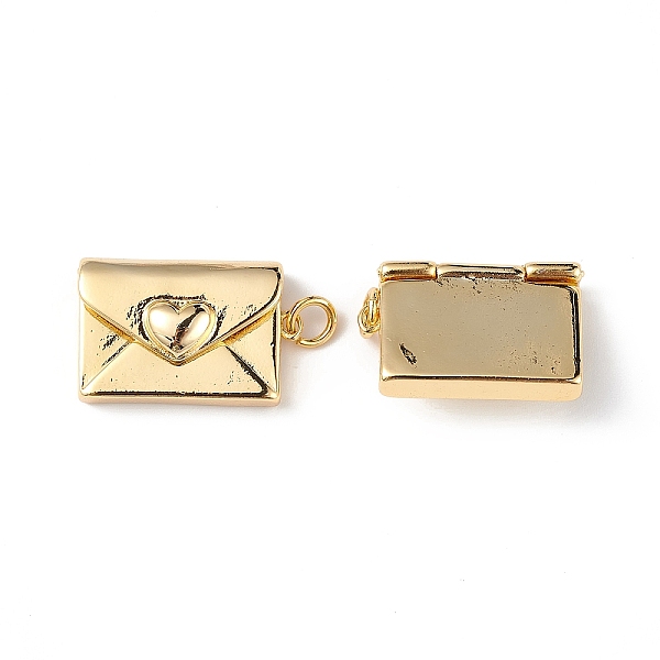 PandaHall Eco-Friendly Rack Plating Brass Pendants, with Jump Ring, Lead Free & Cadmium Free, Long-Lasting Plated, Envelope Charm, Real 18K...
PandaHall Eco-Friendly Rack Plating Brass Pendants, with Jump Ring, Lead Free & Cadmium Free, Long-Lasting Plated, Envelope Charm, Real 18K...