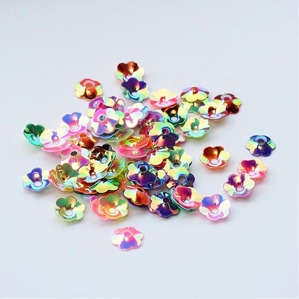 PandaHall Ornament Accessories Disc Plastic Paillette Beads, Sequins Beads, Flower, Mixed Color, 6x2mm, Hole: 1.5mm, about 30000pcs/500g..., Multicolor
PandaHall Ornament Accessories Disc Plastic Paillette Beads, Sequins Beads, Flower, Mixed Color, 6x2mm, Hole: 1.5mm, about 30000pcs/500g..., Multicolor