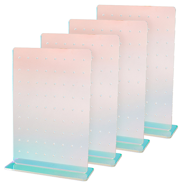 PandaHall Acrylic Earring Display Stands, with Pedestal, Rectangle, Colorful, Finished Product: 5x13x18.1cm, about 2pcs/set Acrylic
PandaHall Acrylic Earring Display Stands, with Pedestal, Rectangle, Colorful, Finished Product: 5x13x18.1cm, about 2pcs/set Acrylic