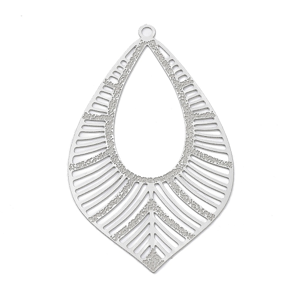 PandaHall 304 Stainless Steel Big Pendants, Etched Metal Embellishments, Teardrop Charm, Stainless Steel Color, 52x26x0.3mm, Hole: 1.8mm 304...
PandaHall 304 Stainless Steel Big Pendants, Etched Metal Embellishments, Teardrop Charm, Stainless Steel Color, 52x26x0.3mm, Hole: 1.8mm 304...