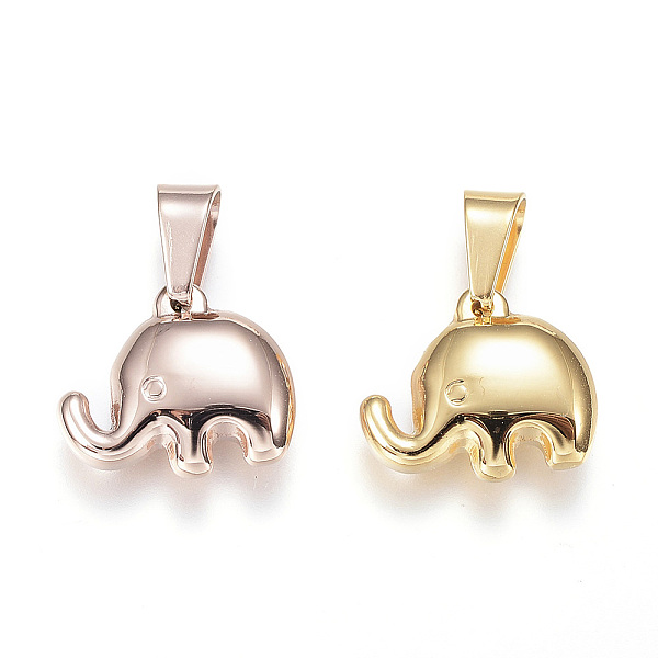 PandaHall 304 Stainless Steel Charms, Elephant, Mixed Color, 17x20x5mm, Hole: 7x3.5mm 304 Stainless Steel Elephant Multicolor
PandaHall 304 Stainless Steel Charms, Elephant, Mixed Color, 17x20x5mm, Hole: 7x3.5mm 304 Stainless Steel Elephant Multicolor