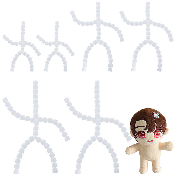 PandaHall PH 6pcs Movable Joint Skeleton 3 Sizes Figure Body Skeleton Plastic Joint Jeton Ball Socket Teddy Bear Connectors Soft Making..., White
PandaHall PH 6pcs Movable Joint Skeleton 3 Sizes Figure Body Skeleton Plastic Joint Jeton Ball Socket Teddy Bear Connectors Soft Making..., White