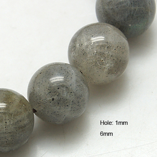 PandaHall Natural Labradorite Beads Strands, Round, 6mm, Hole: 1mm Labradorite Round Gray
PandaHall Natural Labradorite Beads Strands, Round, 6mm, Hole: 1mm Labradorite Round Gray