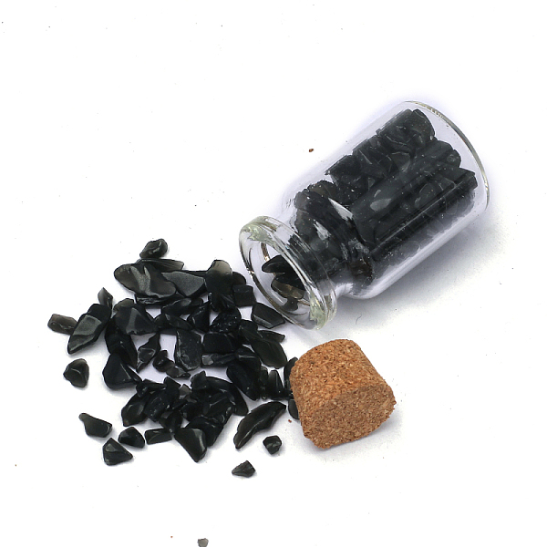 PandaHall Natural Obsidian Chip Healing Crystals Wishing Bottles, Wicca Gem Stones for Energy Balancing Meditation Therapy, 22x40mm Obsidian...
PandaHall Natural Obsidian Chip Healing Crystals Wishing Bottles, Wicca Gem Stones for Energy Balancing Meditation Therapy, 22x40mm Obsidian...