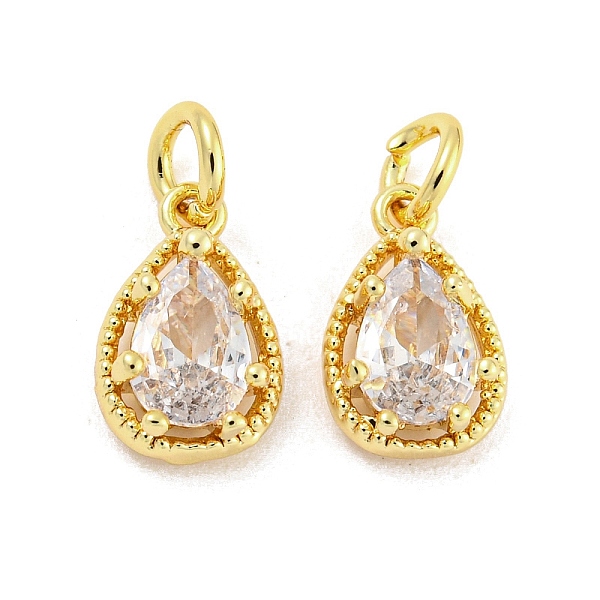 PandaHall Brass Micro Pave Clear Cubic Zirconia Pendants, Teardrop, Real 18K Gold Plated, 9.5x6x3.5mm, Hole: 2.4mm Brass+Cubic Zirconia...
PandaHall Brass Micro Pave Clear Cubic Zirconia Pendants, Teardrop, Real 18K Gold Plated, 9.5x6x3.5mm, Hole: 2.4mm Brass+Cubic Zirconia...