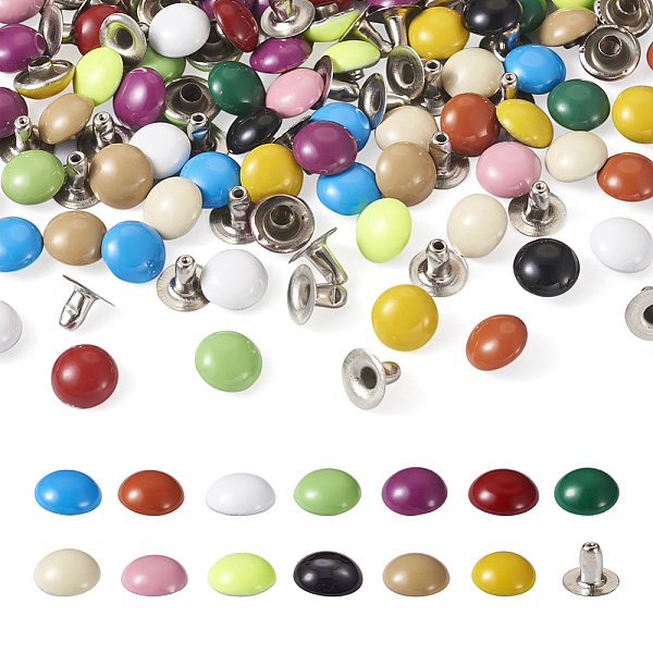 PandaHall Spritewelry 130 Sets 13 Colors Enamel Rivets, with Iron and Brass Findings, Mushroom, Mixed Color, 9x5mm, 10 sets/style Iron..., Multicolor
PandaHall Spritewelry 130 Sets 13 Colors Enamel Rivets, with Iron and Brass Findings, Mushroom, Mixed Color, 9x5mm, 10 sets/style Iron..., Multicolor