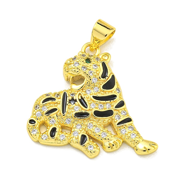PandaHall Brass Micro Pave Cubic Zirconia Pendants, Enamel Leopard Charms, Real 18K Gold Plated, 22x23.5x4mm, Hole: 4x3mm Brass+Cubic..., Clear
PandaHall Brass Micro Pave Cubic Zirconia Pendants, Enamel Leopard Charms, Real 18K Gold Plated, 22x23.5x4mm, Hole: 4x3mm Brass+Cubic..., Clear