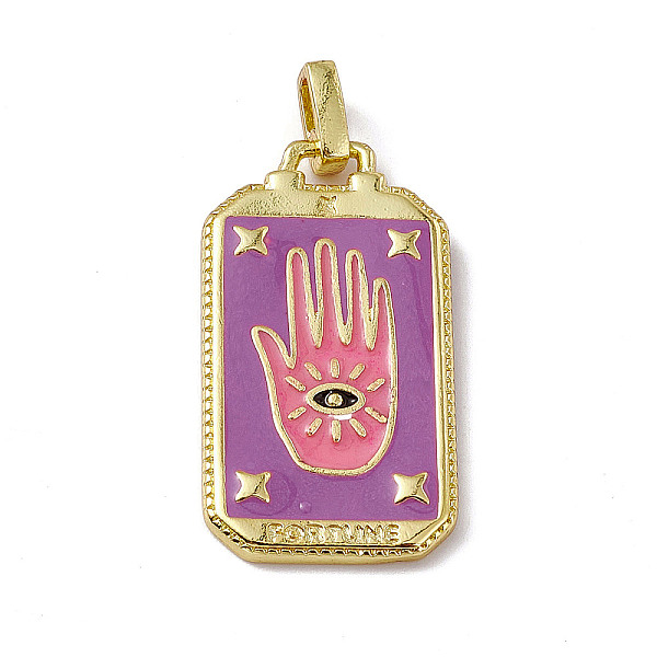 PandaHall Alloy Enamel Pendants, Rectangle, Tarot Pattern Charm, Golden, Purple, Palm Pattern, 26x14x2mm, Hole: 2x3mm Alloy+Enamel Palm...
PandaHall Alloy Enamel Pendants, Rectangle, Tarot Pattern Charm, Golden, Purple, Palm Pattern, 26x14x2mm, Hole: 2x3mm Alloy+Enamel Palm...