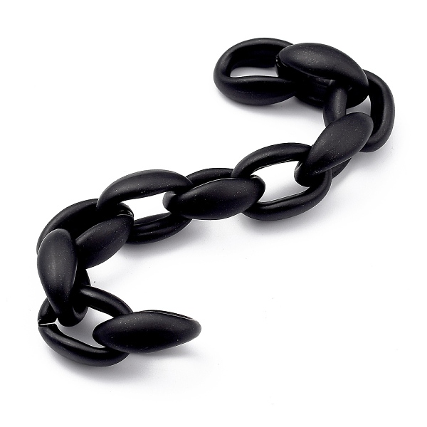 PandaHall Handmade Spray Painted CCB Plastic Cable Chains, for Handbag Chain Making, Oval, Black, Links: 22.5x16.5x8.5mm, 39.37 inch...
PandaHall Handmade Spray Painted CCB Plastic Cable Chains, for Handbag Chain Making, Oval, Black, Links: 22.5x16.5x8.5mm, 39.37 inch...