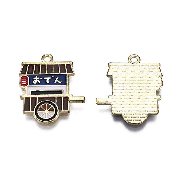 PandaHall Alloy Enamel Pendants, Cadmium Free & Lead Free, Light Gold, Stall Charm, Coconut Brown, 23x20x1.5mm, Hole: 1.6mm Alloy+Enamel...
PandaHall Alloy Enamel Pendants, Cadmium Free & Lead Free, Light Gold, Stall Charm, Coconut Brown, 23x20x1.5mm, Hole: 1.6mm Alloy+Enamel...