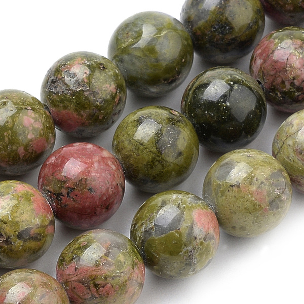 PandaHall Natural Unakite Beads Strands, Round, 4mm, Hole: 1mm, about 84pcs/strand, 15.7 inch Unakite Round
PandaHall Natural Unakite Beads Strands, Round, 4mm, Hole: 1mm, about 84pcs/strand, 15.7 inch Unakite Round