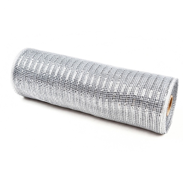 PandaHall Polypropylene Fabric, Tulle Roll Spool Fabric, for Winter Christmas Wreath Decoration, Silver, 25.5x0.05cm, about 10yards/roll...
PandaHall Polypropylene Fabric, Tulle Roll Spool Fabric, for Winter Christmas Wreath Decoration, Silver, 25.5x0.05cm, about 10yards/roll...