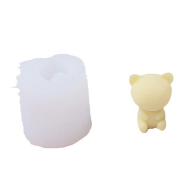 PandaHall Bear DIY Candle Silicone Molds, for Scented Candle Making, White, 3.6x3.6cm Silicone Bear White
PandaHall Bear DIY Candle Silicone Molds, for Scented Candle Making, White, 3.6x3.6cm Silicone Bear White