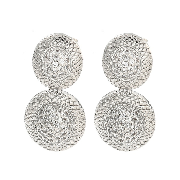 PandaHall Oval Brass Pave Clear Cubic Zirconia Dangle Earrings, Platinum, 30.5x14mm Brass Oval Clear
PandaHall Oval Brass Pave Clear Cubic Zirconia Dangle Earrings, Platinum, 30.5x14mm Brass Oval Clear