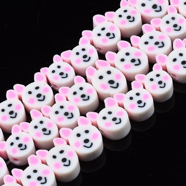 PandaHall Handmade Polymer Clay Bead Strands, Mouse, Pink, 10~13x8~11x4.5~5mm, Hole: 1.6mm, about 40pcs/strand, 13.46 inch~14.17 inch...
PandaHall Handmade Polymer Clay Bead Strands, Mouse, Pink, 10~13x8~11x4.5~5mm, Hole: 1.6mm, about 40pcs/strand, 13.46 inch~14.17 inch...