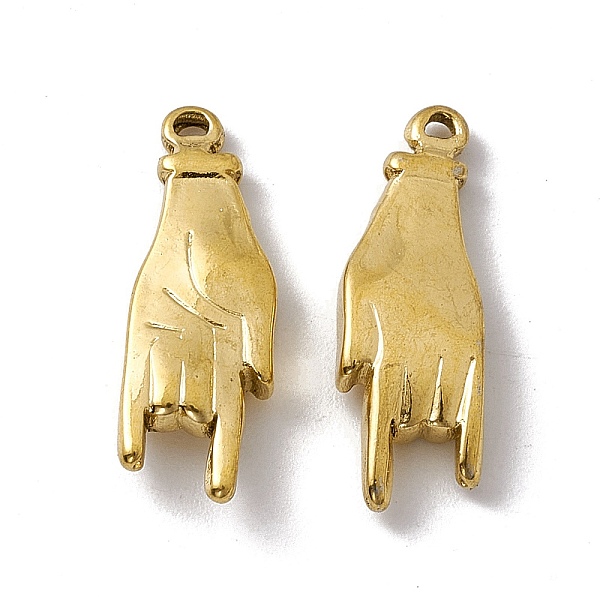 PandaHall Vacuum Plating 304 Stainless Steel Pendants, Love Gesture, Golden, 20x7x3mm, Hole: 1mm 304 Stainless Steel Others
PandaHall Vacuum Plating 304 Stainless Steel Pendants, Love Gesture, Golden, 20x7x3mm, Hole: 1mm 304 Stainless Steel Others