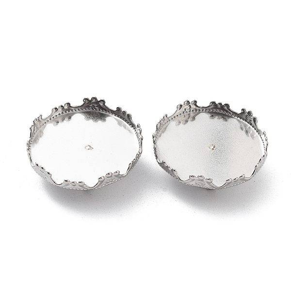 PandaHall 304 Stainless Steel Brooch Base Settings, Flat Round, Stainless Steel Color, 26.5x4mm, Tray: 25mm 304 Stainless Steel
PandaHall 304 Stainless Steel Brooch Base Settings, Flat Round, Stainless Steel Color, 26.5x4mm, Tray: 25mm 304 Stainless Steel