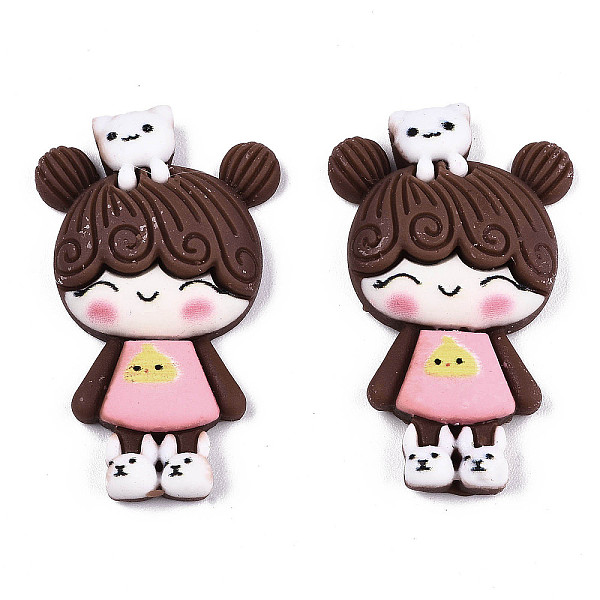 PandaHall Resin Cabochons, Girl With Teeth on the Head, Coconut Brown, 37.5x23x7mm Resin Others
PandaHall Resin Cabochons, Girl With Teeth on the Head, Coconut Brown, 37.5x23x7mm Resin Others