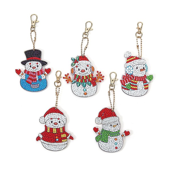 PandaHall Christmas Theme DIY Diamond Painting Keychain Kit, Including Acrylic Board, Keychain Clasp, Bead Chain, Resin Rhinestones Bag...
PandaHall Christmas Theme DIY Diamond Painting Keychain Kit, Including Acrylic Board, Keychain Clasp, Bead Chain, Resin Rhinestones Bag...