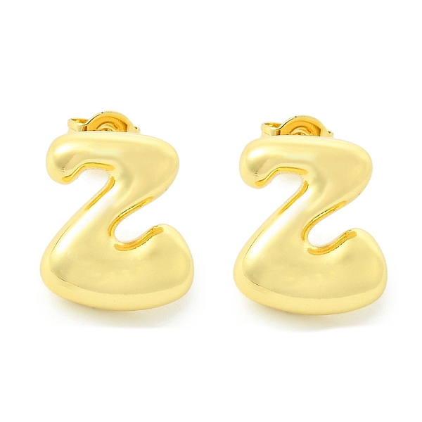 PandaHall Rack Plating Brass Earrings, Cadmium Free & Lead Free, Long-Lasting Plated, Stud Earrings, Alphabet, Real 18K Gold Plated, Letter...
PandaHall Rack Plating Brass Earrings, Cadmium Free & Lead Free, Long-Lasting Plated, Stud Earrings, Alphabet, Real 18K Gold Plated, Letter...