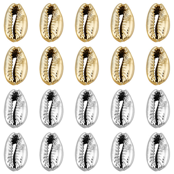 PandaHall 80 Pcs 2 Colors Electroplated Shell Beads, Platinum Golden Cowrie Shell Beads Open Back Cowrie Shell Cut Back Sea Shell Beads for...
PandaHall 80 Pcs 2 Colors Electroplated Shell Beads, Platinum Golden Cowrie Shell Beads Open Back Cowrie Shell Cut Back Sea Shell Beads for...