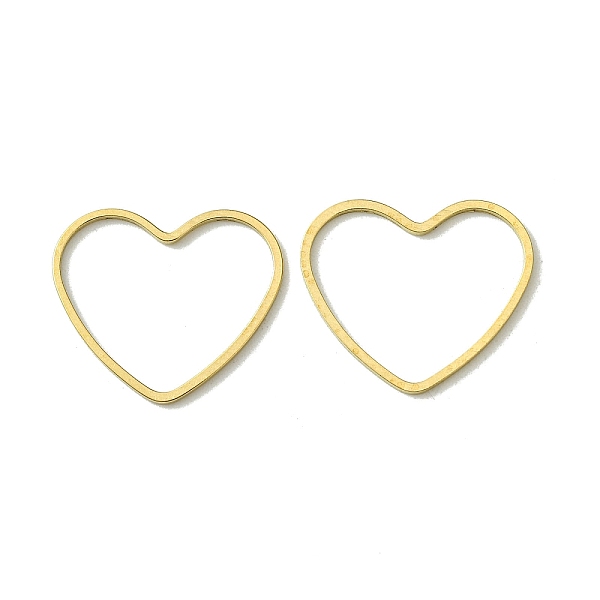 PandaHall Brass Linking Rings, Heart, Raw(Unplated), 16.5x19x0.9mm, Inner Diameter: 13x17.5mm Brass Heart
PandaHall Brass Linking Rings, Heart, Raw(Unplated), 16.5x19x0.9mm, Inner Diameter: 13x17.5mm Brass Heart