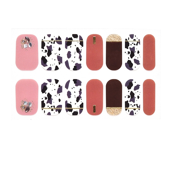 PandaHall Full Wrap Gradient Nail Polish Stickers, Tartan Snowflake Leopard Print Self-Adhesive Glitter Powder Gel Nail Art Decals, for Nail...
PandaHall Full Wrap Gradient Nail Polish Stickers, Tartan Snowflake Leopard Print Self-Adhesive Glitter Powder Gel Nail Art Decals, for Nail...