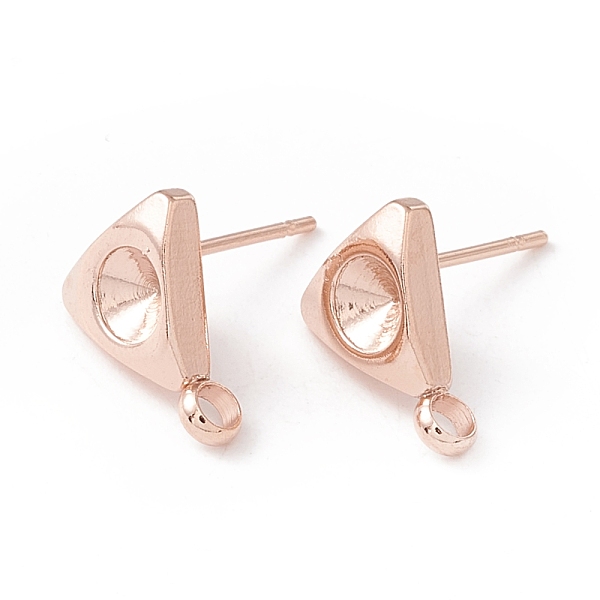 PandaHall 304 Stainless Steel Stud Earring Findings, with 316 Surgical Stainless Steel Pins and Vertical Loops, For Pointed Back Rhinestone...
PandaHall 304 Stainless Steel Stud Earring Findings, with 316 Surgical Stainless Steel Pins and Vertical Loops, For Pointed Back Rhinestone...