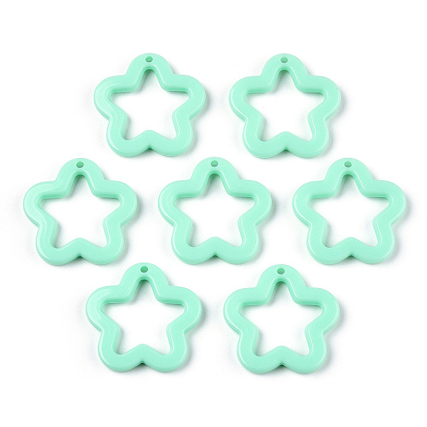 PandaHall Opaque Acrylic Pendants, Star, Aquamarine, 28.5x29.5x4mm, Hole: 1.8mm, about 349Pcs/500G Acrylic Star Green
PandaHall Opaque Acrylic Pendants, Star, Aquamarine, 28.5x29.5x4mm, Hole: 1.8mm, about 349Pcs/500G Acrylic Star Green