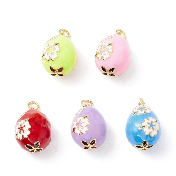 PandaHall Rack Plating Brass Enamel Pendants, Long-Lasting Plated, Real 18K Gold Plated, Cadmium Free & Nickel Free & Lead Free, Oval with..., Multicolor
PandaHall Rack Plating Brass Enamel Pendants, Long-Lasting Plated, Real 18K Gold Plated, Cadmium Free & Nickel Free & Lead Free, Oval with..., Multicolor