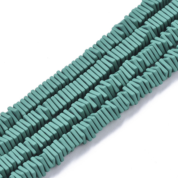 PandaHall Spray Painted Non-magnetic Synthetic Hematite Beads Strands, Square Heishi Beads, Teal, 4.5x4.5x1mm, Hole: 0.9mm, about..., Cyan
PandaHall Spray Painted Non-magnetic Synthetic Hematite Beads Strands, Square Heishi Beads, Teal, 4.5x4.5x1mm, Hole: 0.9mm, about..., Cyan