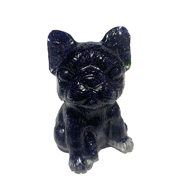 PandaHall Cute Dog Blue Goldstone Display Decorations, Gems Crystal Puppy Ornament, Resin Home Decorations, 40x40x60mm Blue Goldstone Dog
PandaHall Cute Dog Blue Goldstone Display Decorations, Gems Crystal Puppy Ornament, Resin Home Decorations, 40x40x60mm Blue Goldstone Dog