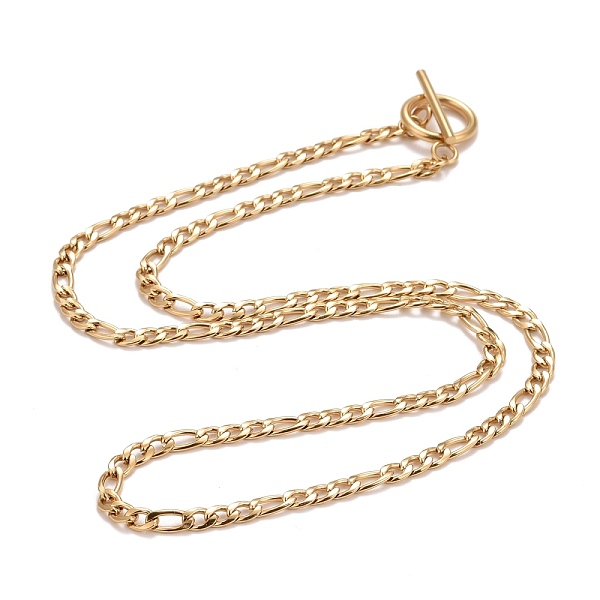 PandaHall Ion Plating(IP) 304 Stainless Steel Chain Necklaces, Golden, 19.64 inch(49.9cm) 202 Stainless Steel
PandaHall Ion Plating(IP) 304 Stainless Steel Chain Necklaces, Golden, 19.64 inch(49.9cm) 202 Stainless Steel