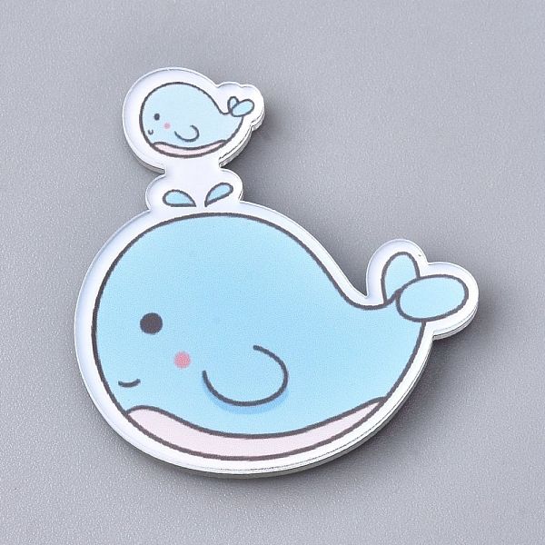 PandaHall Acrylic Safety Brooches, with Iron Pin, Dolphin, Sky Blue, 41x37x8.5mm, Pin: 0.8mm Acrylic Blue
PandaHall Acrylic Safety Brooches, with Iron Pin, Dolphin, Sky Blue, 41x37x8.5mm, Pin: 0.8mm Acrylic Blue