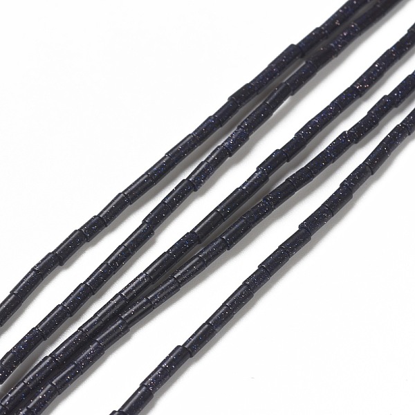 PandaHall Synthetic Blue Goldstone Beads Strands, Column, 4.3~5.6x2.3~2.5mm, Hole: 0.9mm, about 82~86pcs/strand, 14.96~17.71 inch(38~45cm)...
PandaHall Synthetic Blue Goldstone Beads Strands, Column, 4.3~5.6x2.3~2.5mm, Hole: 0.9mm, about 82~86pcs/strand, 14.96~17.71 inch(38~45cm)...