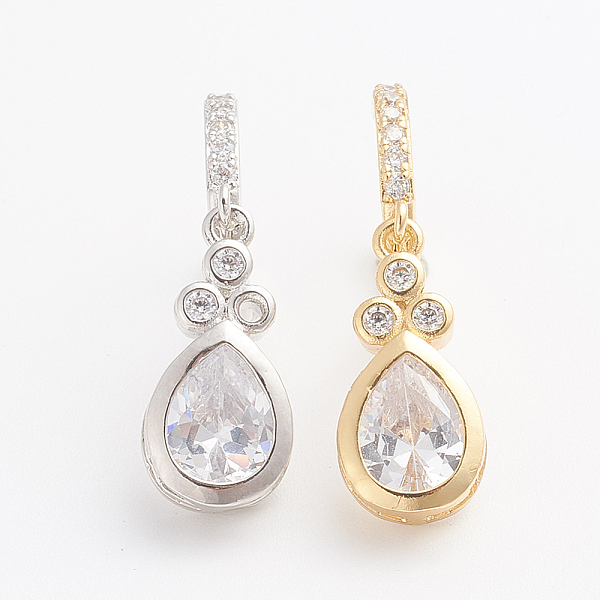 PandaHall Brass Micro Pave Clear Cubic Zirconia Huggie Hoop Earrings, Teardrop, Mixed Color, 31.5mm, Pin: 1mm Cubic Zirconia Teardrop Clear
PandaHall Brass Micro Pave Clear Cubic Zirconia Huggie Hoop Earrings, Teardrop, Mixed Color, 31.5mm, Pin: 1mm Cubic Zirconia Teardrop Clear