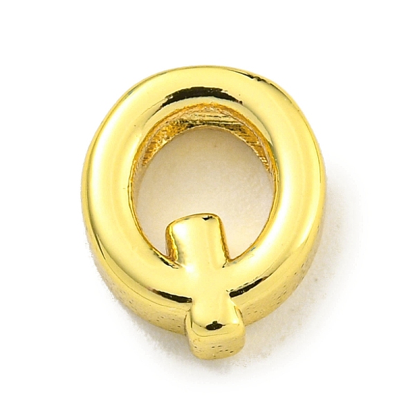 PandaHall Brass Beads, Real 18K Gold Plated, Letter Q, 9x7.8x3mm, Hole: 1.8x1mm Brass Letter Q
PandaHall Brass Beads, Real 18K Gold Plated, Letter Q, 9x7.8x3mm, Hole: 1.8x1mm Brass Letter Q