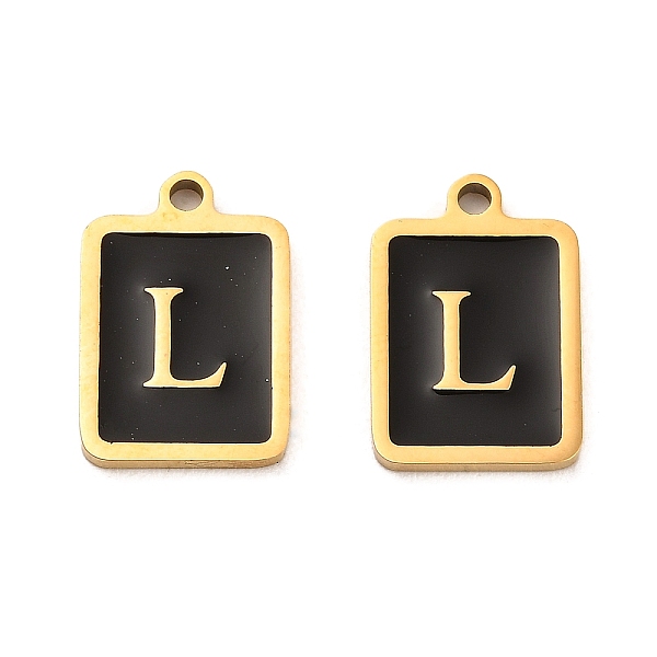 PandaHall 304 Stainless Steel Pendants, with Enamel, Rectangle with Letter Charm, Golden, Letter L, 17.5x12x1.5mm, Hole: 1.5mm Stainless...
PandaHall 304 Stainless Steel Pendants, with Enamel, Rectangle with Letter Charm, Golden, Letter L, 17.5x12x1.5mm, Hole: 1.5mm Stainless...