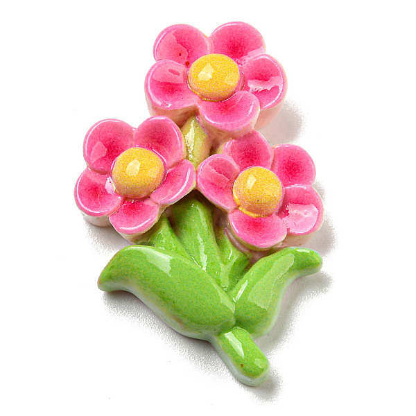 PandaHall Opaque Resin Decoden Cabochons, Flower, Hot Pink, 33x21.5x7mm Resin Flower
PandaHall Opaque Resin Decoden Cabochons, Flower, Hot Pink, 33x21.5x7mm Resin Flower