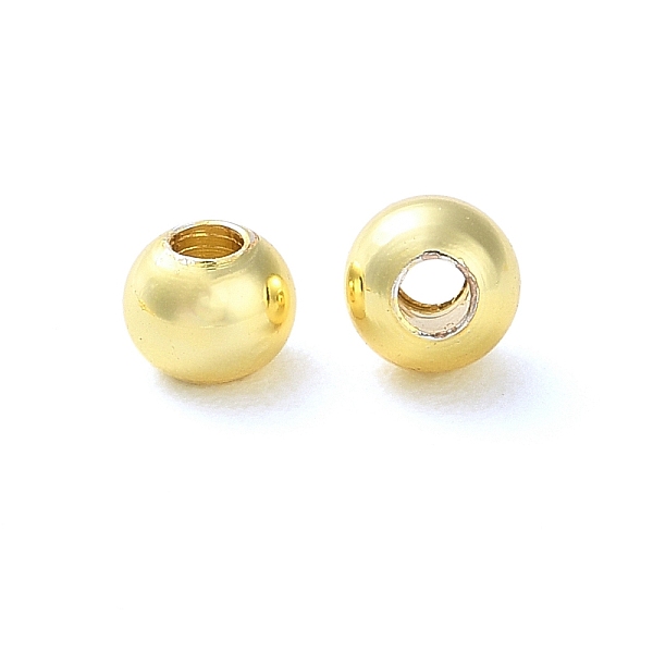 PandaHall Rack Plating Brass Spacer Beads, Long-Lasting Plated, Lead Free & Cadmium Free, Round, Real 18K Gold Plated, 4x3mm, Hole: 1.5mm...
PandaHall Rack Plating Brass Spacer Beads, Long-Lasting Plated, Lead Free & Cadmium Free, Round, Real 18K Gold Plated, 4x3mm, Hole: 1.5mm...