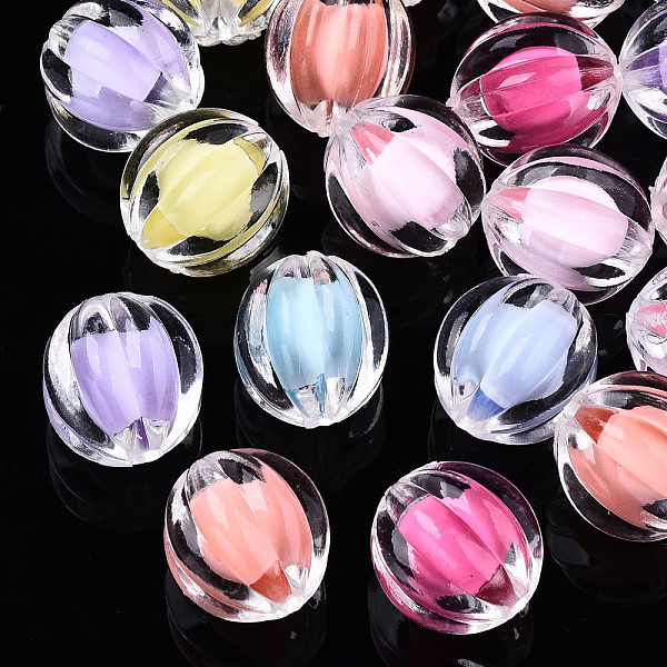 PandaHall Transparent Acrylic Beads, Bead in Bead, Corrugated Round, Mixed Color, 12x11.5mm, Hole: 2mm Acrylic Round Multicolor
PandaHall Transparent Acrylic Beads, Bead in Bead, Corrugated Round, Mixed Color, 12x11.5mm, Hole: 2mm Acrylic Round Multicolor