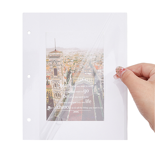 PandaHall SUPERFINDINGS 20 Sheets 8.07x6.49inch Photo Album Page Refill 3 Ring Binder A5 Paper Photo Album Self Adhesive Pages Replacement..., White
PandaHall SUPERFINDINGS 20 Sheets 8.07x6.49inch Photo Album Page Refill 3 Ring Binder A5 Paper Photo Album Self Adhesive Pages Replacement..., White