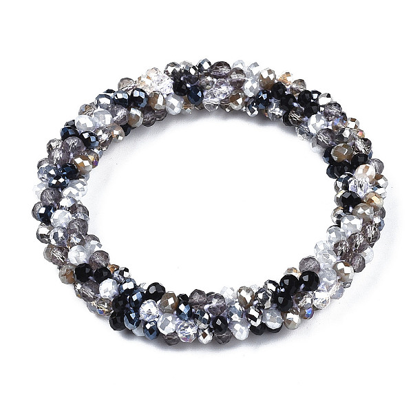 PandaHall Glass Beaded Crochet Stretch Bracelet, Fashion Nepal Bracelet for Women, Gray, Inner Diameter: 1-7/8 inch(4.7cm) Glass Gray
PandaHall Glass Beaded Crochet Stretch Bracelet, Fashion Nepal Bracelet for Women, Gray, Inner Diameter: 1-7/8 inch(4.7cm) Glass Gray