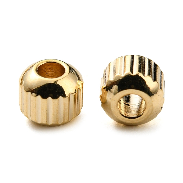 PandaHall 201 Stainless Steel Beads, Round, Golden, 4x3.5mm, Hole: 1.5mm 201 Stainless Steel Round
PandaHall 201 Stainless Steel Beads, Round, Golden, 4x3.5mm, Hole: 1.5mm 201 Stainless Steel Round