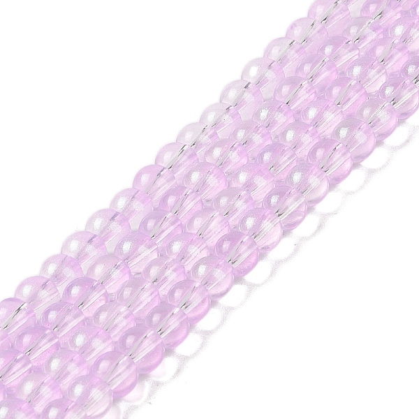 PandaHall Glass Bead Strands, with Glitter Powder, Round, Violet, 6x5.5mm, Hole: 1mm, about 142pcs/strand, 29.92''(76cm) Glass Round Purple
PandaHall Glass Bead Strands, with Glitter Powder, Round, Violet, 6x5.5mm, Hole: 1mm, about 142pcs/strand, 29.92''(76cm) Glass Round Purple